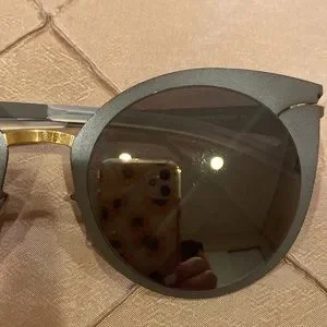 Mykita Berlin round tinted anti-reflective sunglasses MYKITA NO1 CARLO SUNGLASSES main image 4